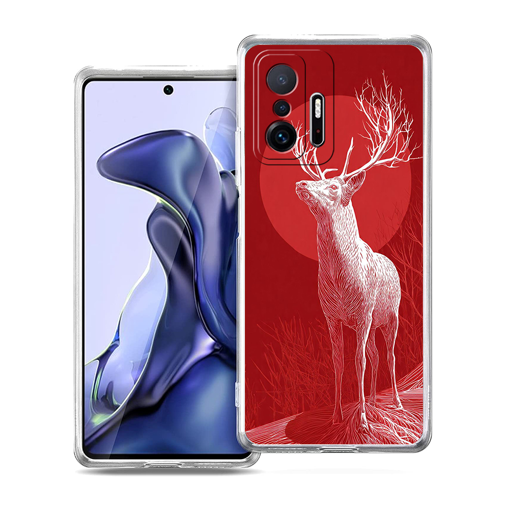 Phone Cases Red Deer - Прозрачный чехол для телефона Xiaomi Mi