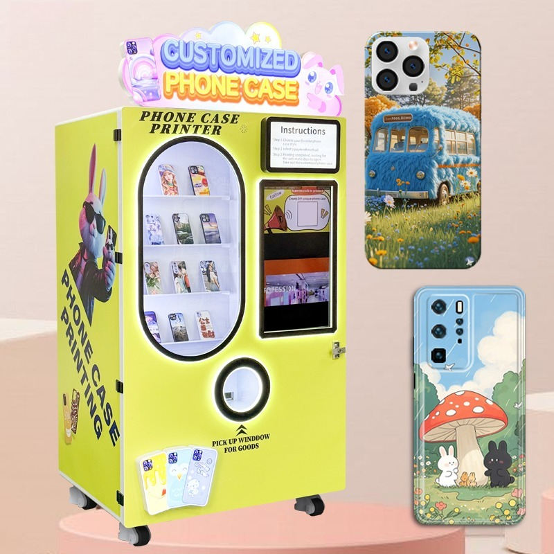 Phone Cases Vending Machine - Инновационный торговый автомат для печати чехлов