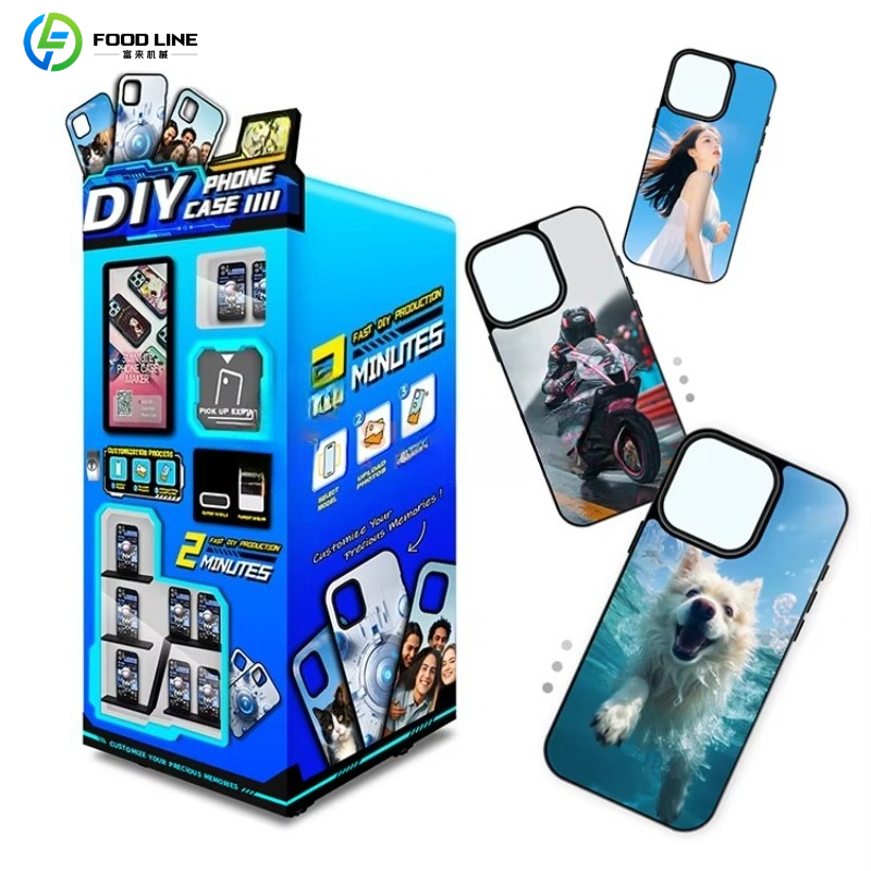 Phone Cases Vending Machine - Автоматический быстрый аппарат для изготовления чехлов