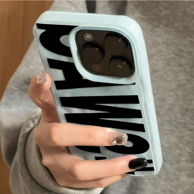 Phone Cases Men - Противоударный чехол SWAG с ярким буквенным