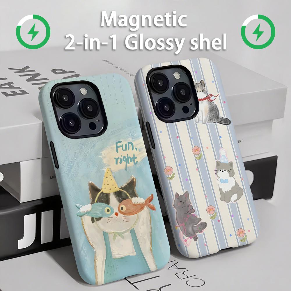 Phone Cases Popular - Чехол для телефона с милыми кошками
