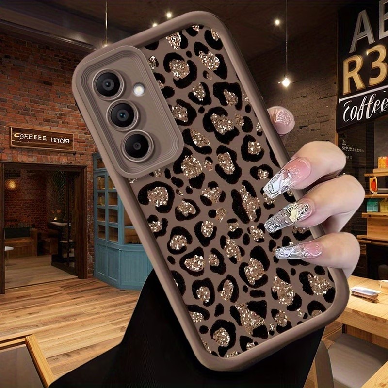 Phone Cases Leopard Print - Мягкий силиконовый чехол с леопардовым принтом
