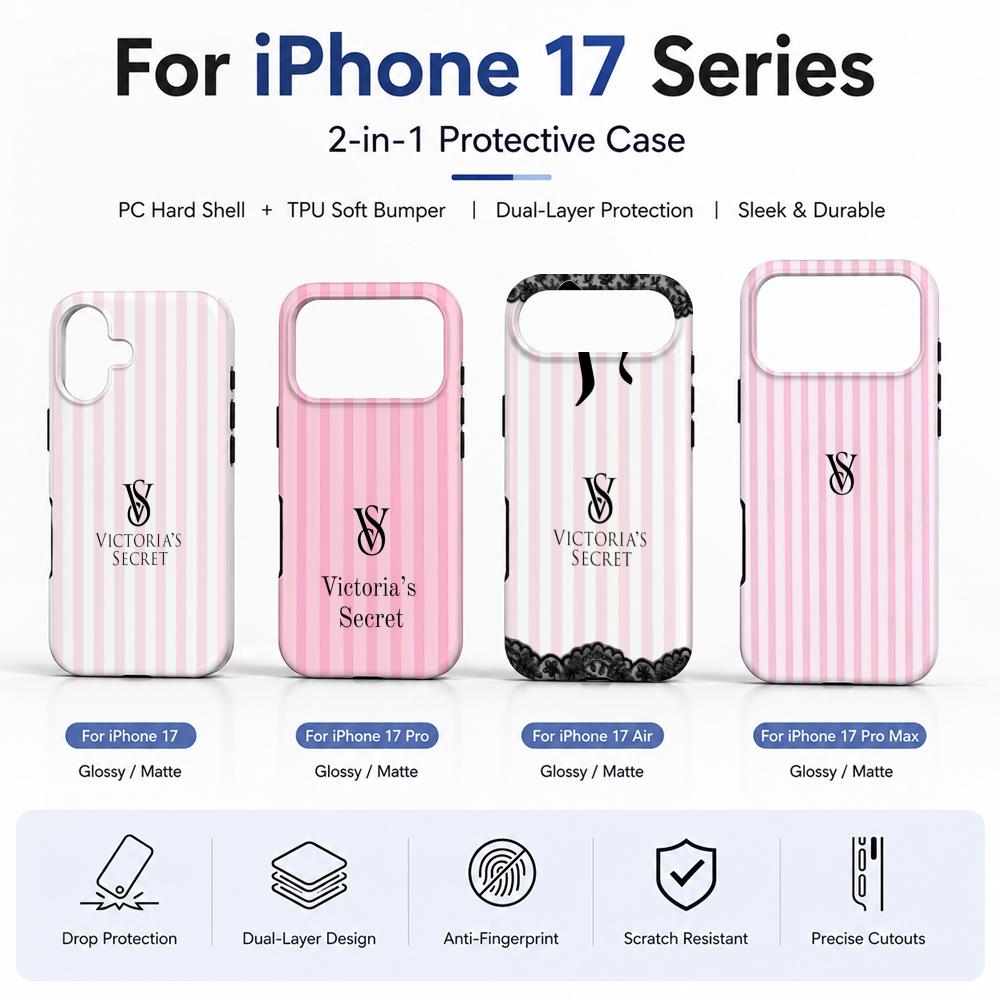 Phone Cases Popular - Крутой чехол-пленка V-Victoria's Secret 2-в-1 для
