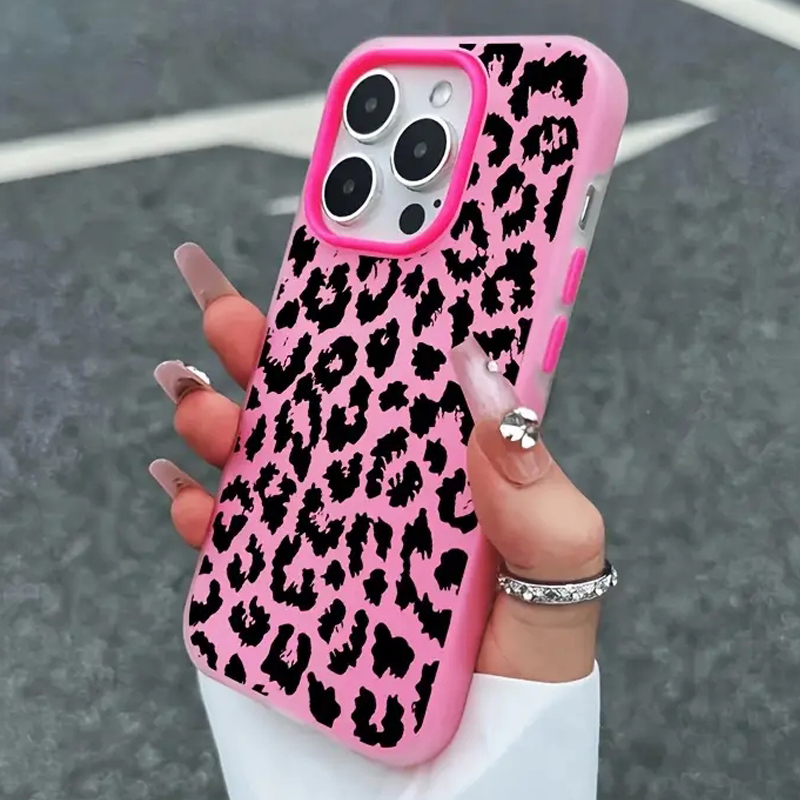 Phone Cases Leopard Print - Чехол для телефона с пятнистым черным