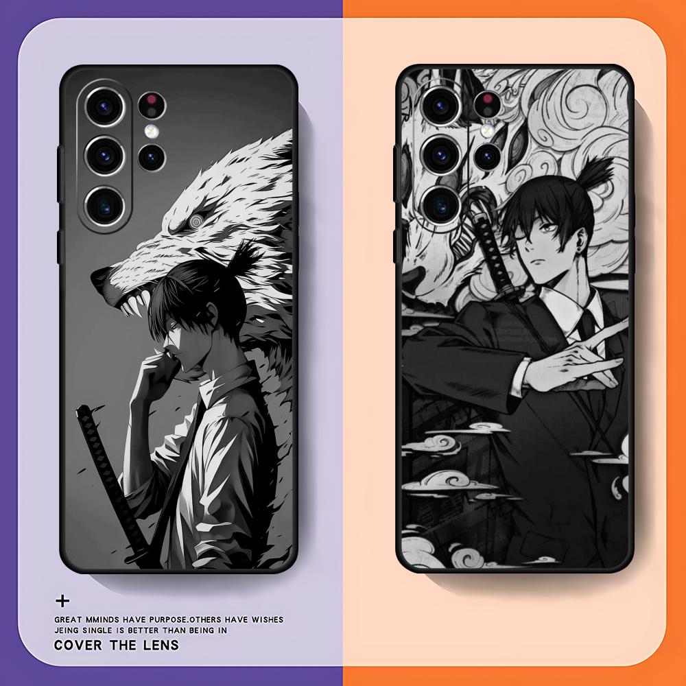 Phone Cases Samsung Galaxy - Чехол для телефона «Человек с бензопилой»