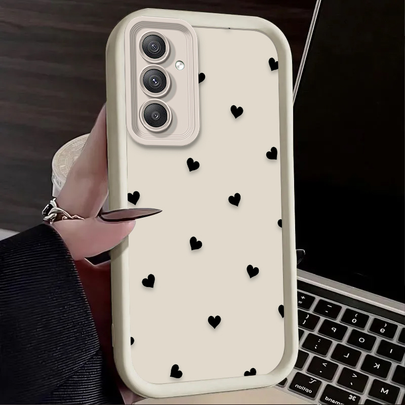 Черный чехол с сердечками и ба – обзор и цена Phone Cases Samsung Galaxy
