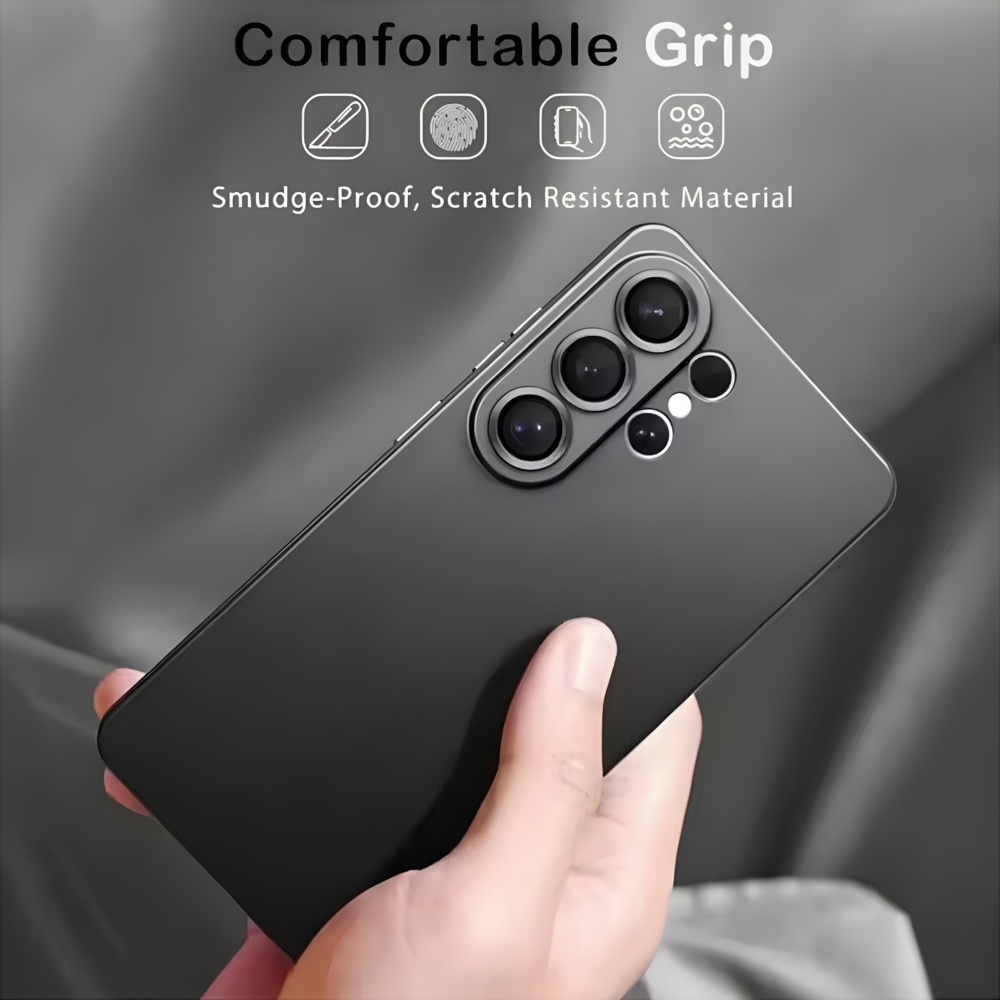 Мягкий черный противоударный ч – обзор и цена Phone Cases Samsung S25 Ultra