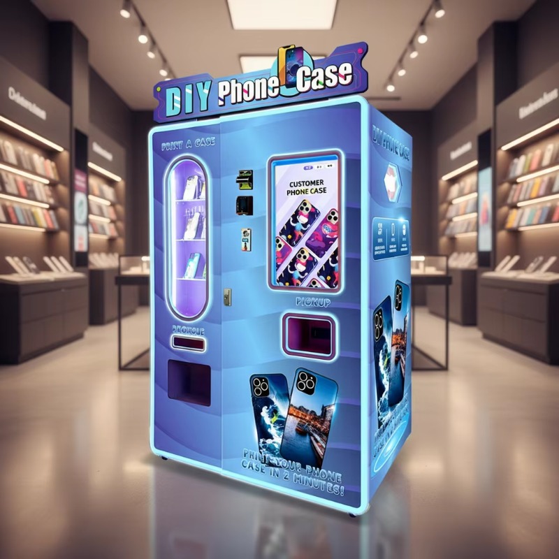 Новый усовершенствованный торг – обзор и цена Phone Cases Vending Machine