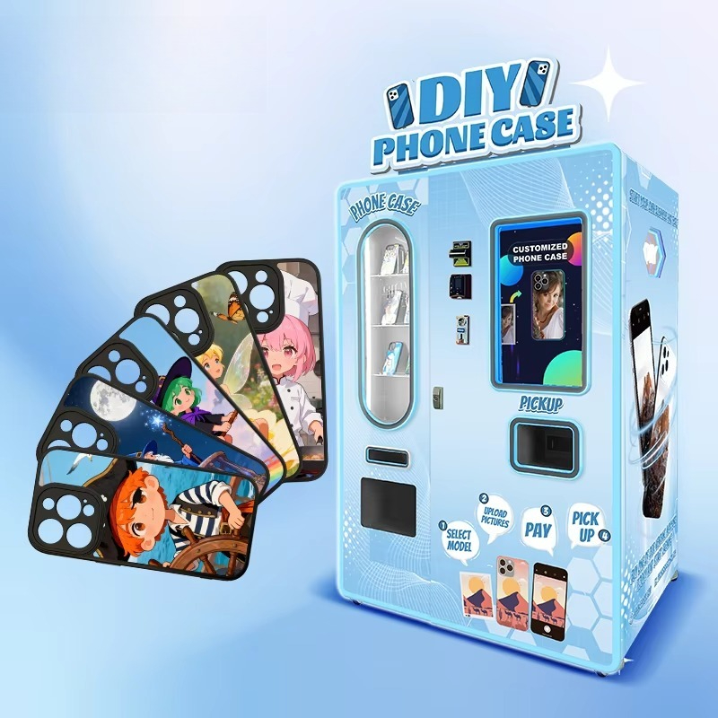 Новый усовершенствованный торг – обзор и цена Phone Cases Vending Machine