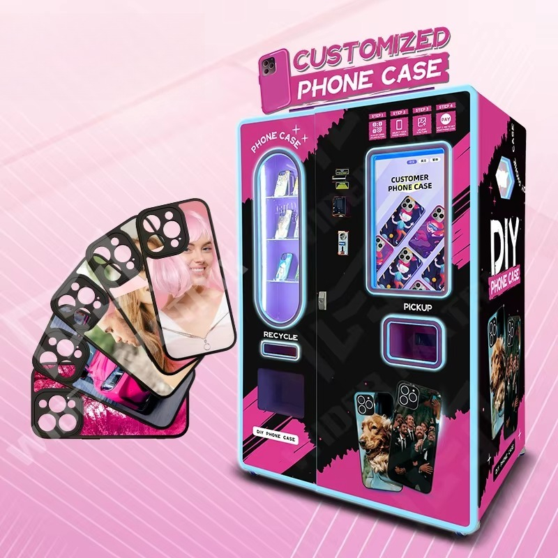 Новый усовершенствованный торг – обзор и цена Phone Cases Vending Machine