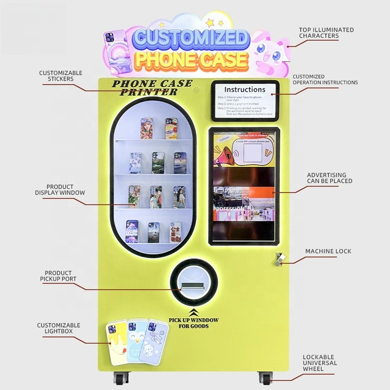 Инновационный торговый автомат – обзор и цена Phone Cases Vending Machine