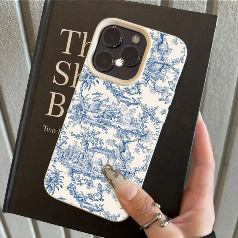 Модный сине-белый фарфоровый ч – обзор и цена Phone Cases Trending