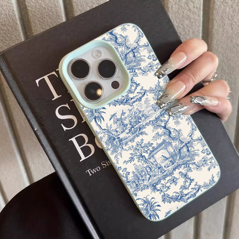 Модный сине-белый фарфоровый ч – обзор и цена Phone Cases Trending