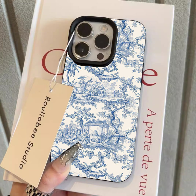 Модный сине-белый фарфоровый ч – обзор и цена Phone Cases Trending