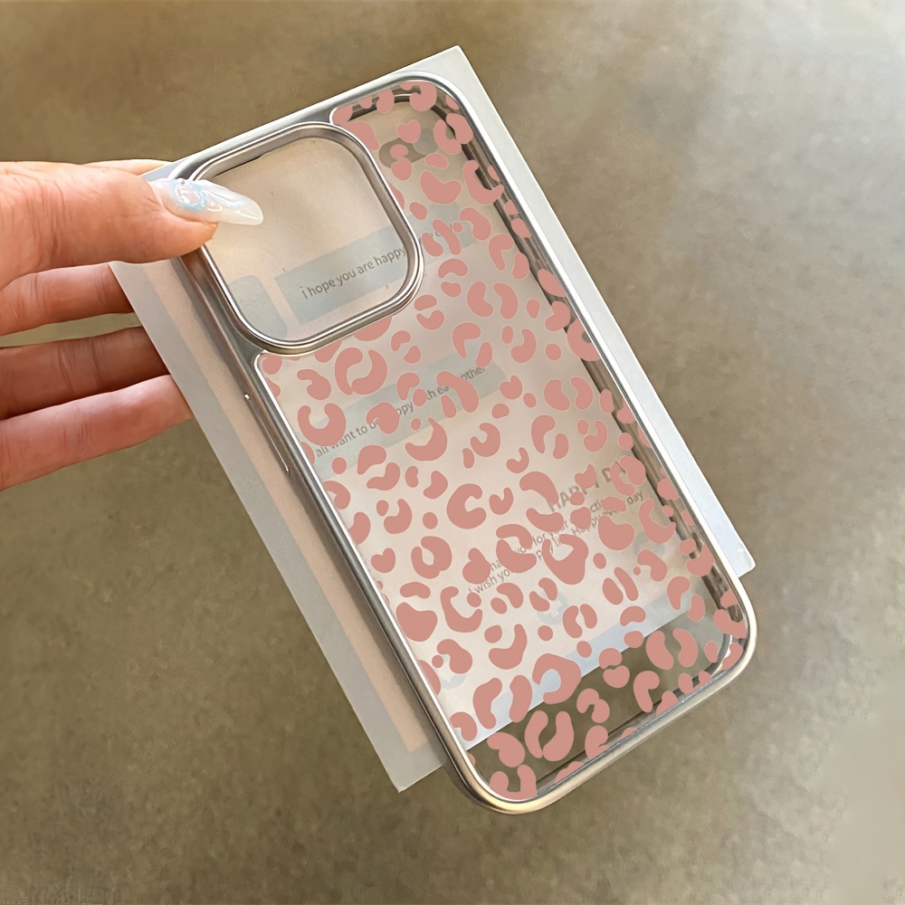 Розовый чехол для телефона с л – обзор и цена Phone Cases Leopard Print