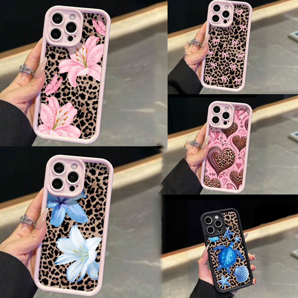 Чехол для телефона с розовым б – обзор и цена Phone Cases Leopard Print