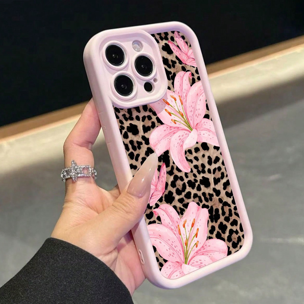 Чехол для телефона с розовым б – обзор и цена Phone Cases Leopard Print