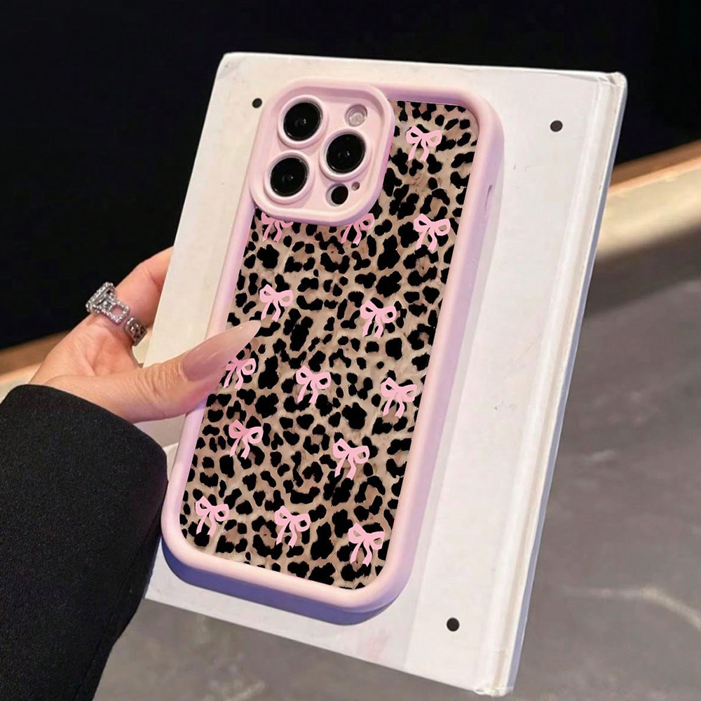 Чехол для телефона с розовым б – обзор и цена Phone Cases Leopard Print