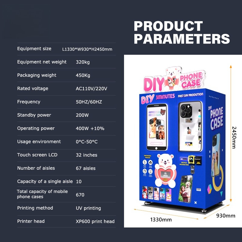 Машина для мгновенной печати н – обзор и цена Phone Cases Vending Machine