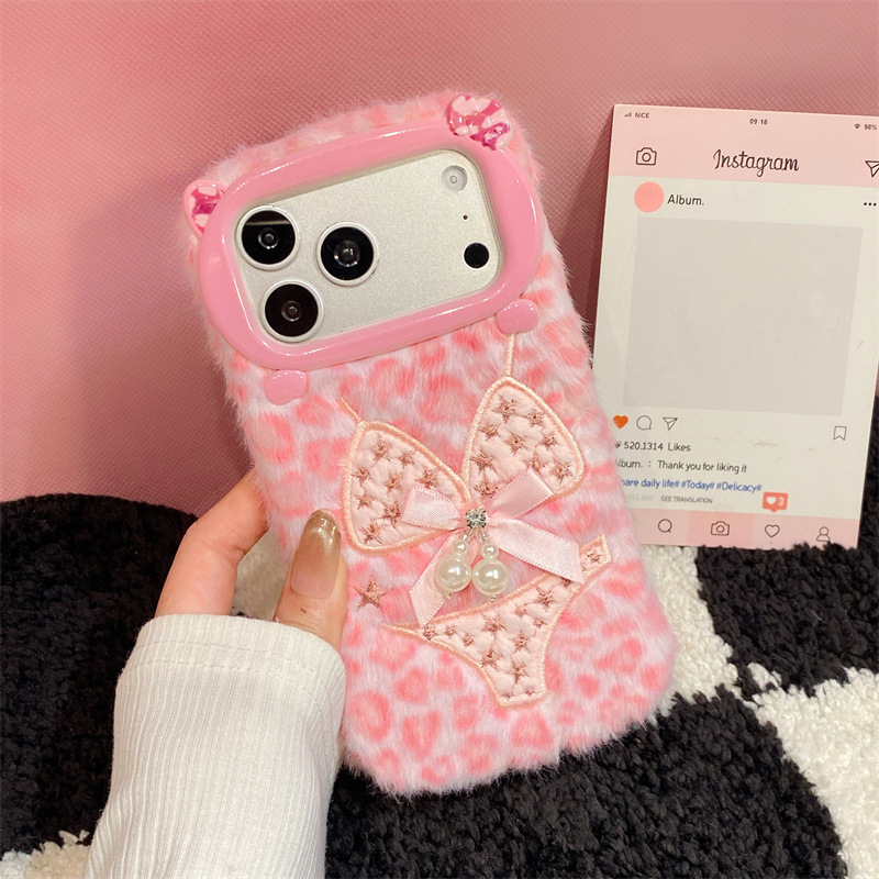 Роскошный плюшевый чехол для т – обзор и цена Phone Cases Leopard Print
