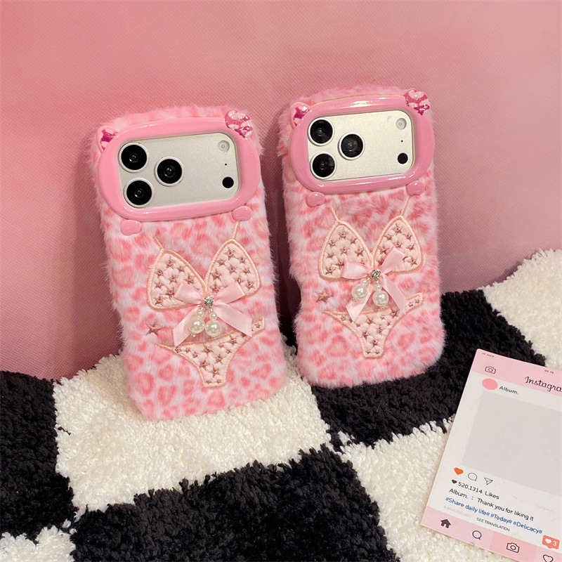 Роскошный плюшевый чехол для т – обзор и цена Phone Cases Leopard Print
