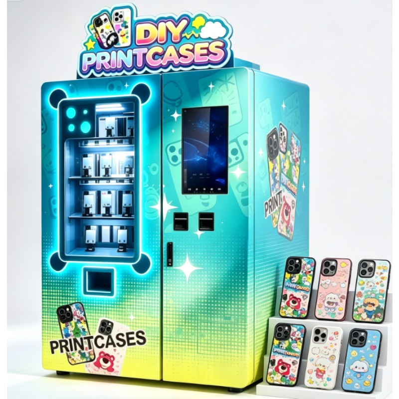 Автоматический принтер для чех – обзор и цена Phone Cases Vending Machine