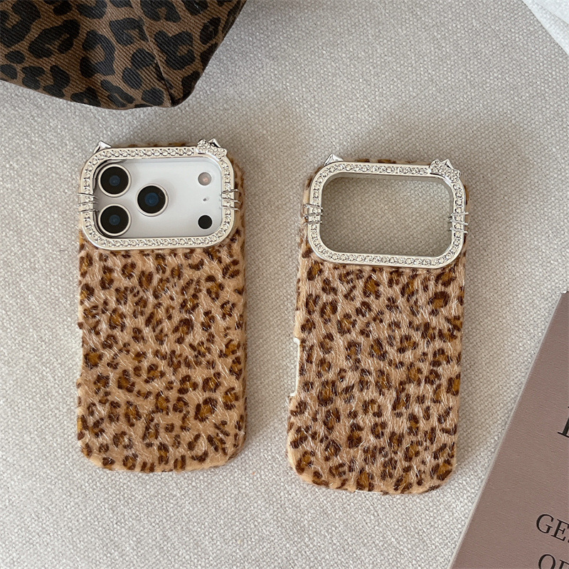 Роскошный плюшевый чехол для т – обзор и цена Phone Cases Leopard Print