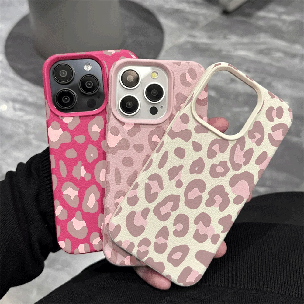 Пурпурный матовый силиконовый  – обзор и цена Phone Cases Leopard Print