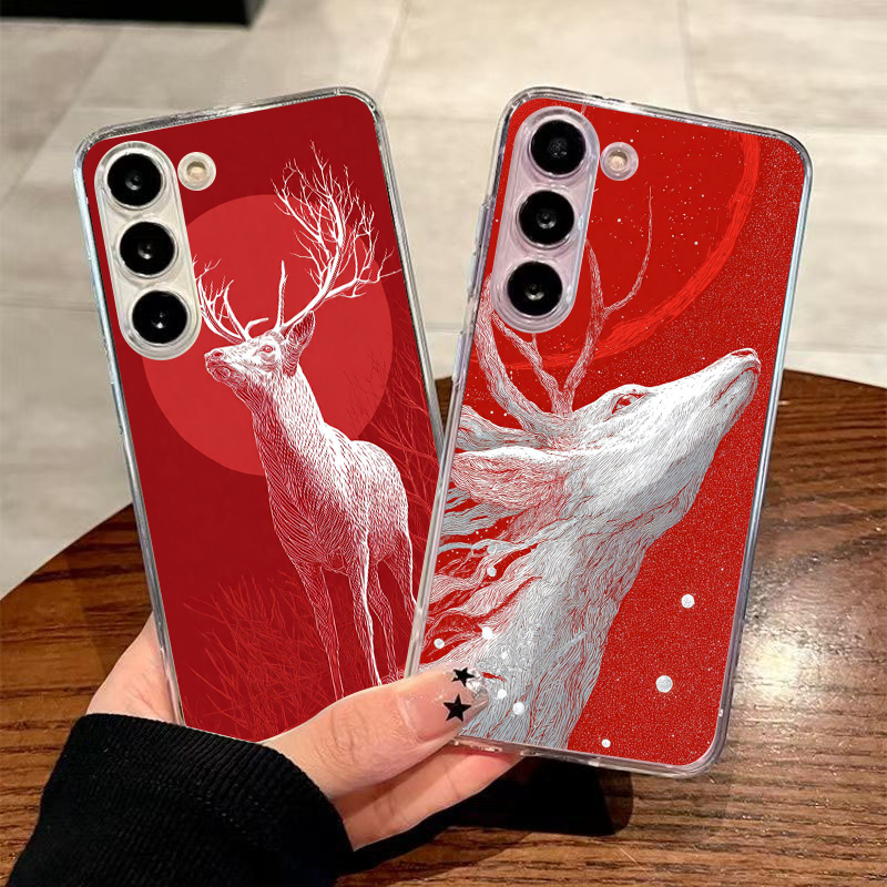 Мягкий чехол из ТПУ для Samsun – обзор и цена Phone Cases Red Deer