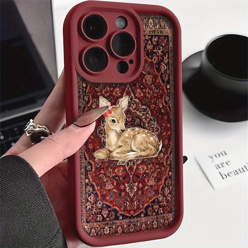 Винтажный противоударный чехол – обзор и цена Phone Cases Red Deer