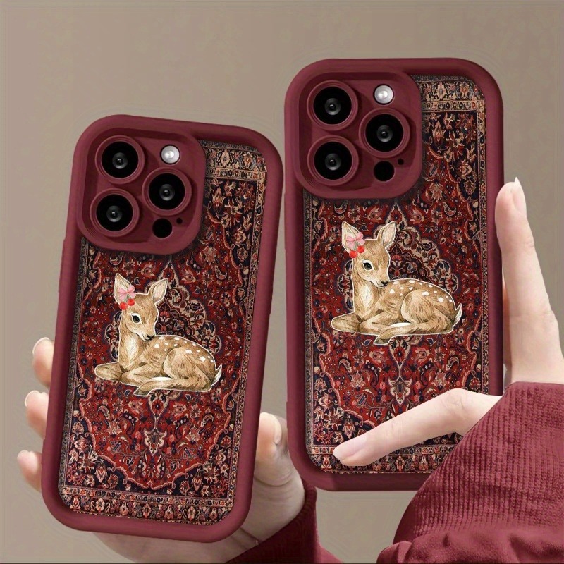 Винтажный противоударный чехол – обзор и цена Phone Cases Red Deer